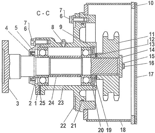 Редуктор отбора мощности