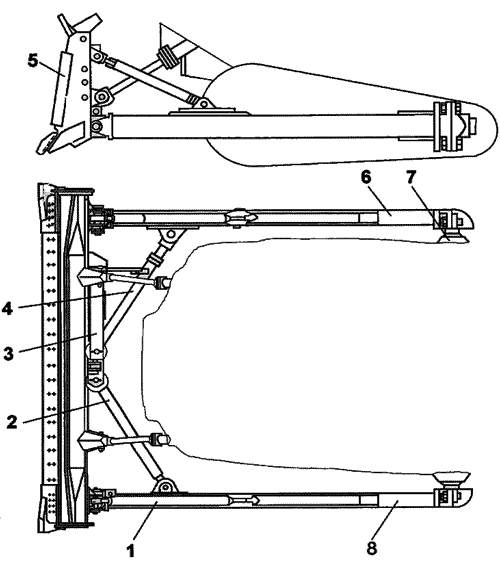 Оборудование бульдозерное В4